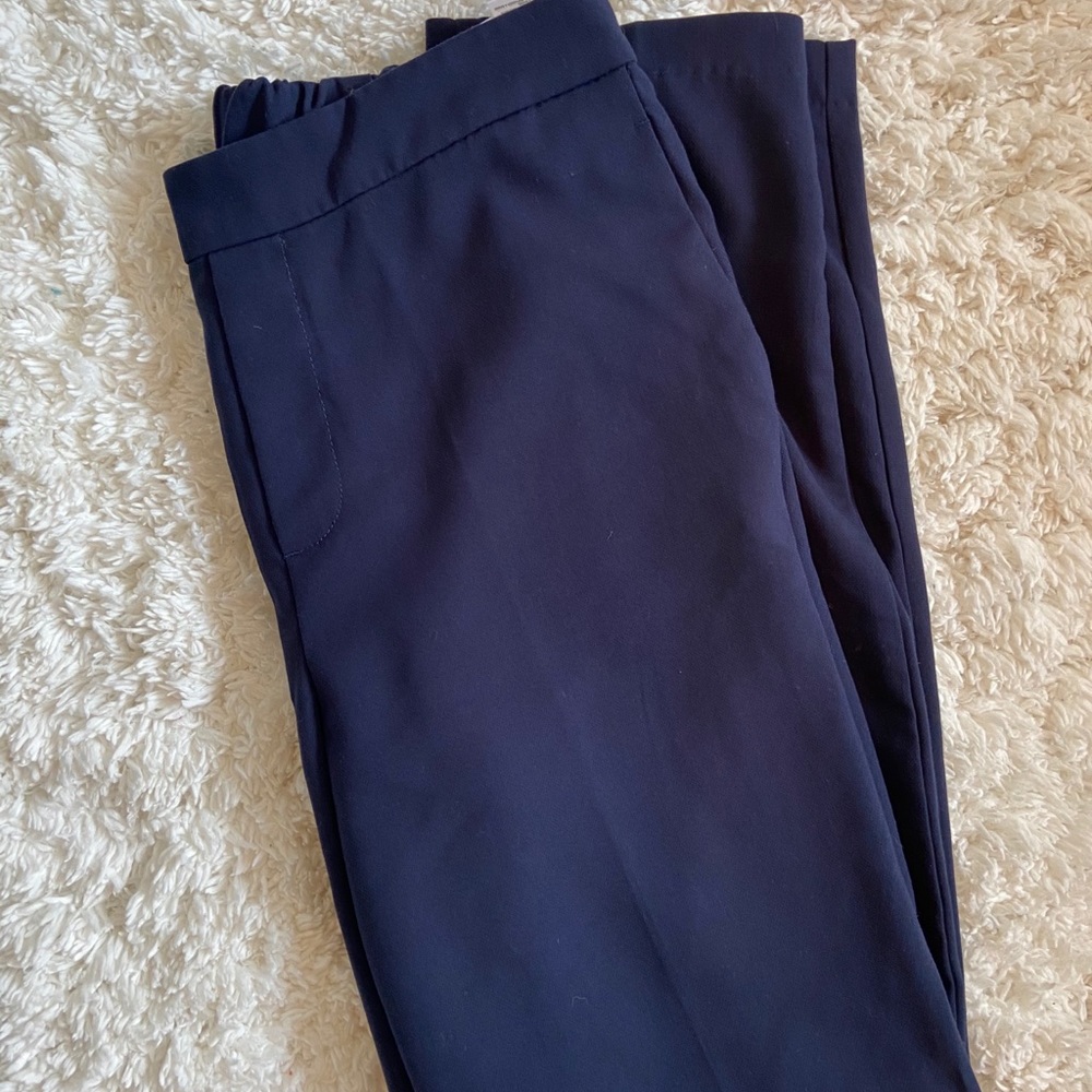 Old Navy 10 Tall Straight Leg Pull-On Dress Pants
